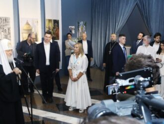 В Москве открылась выставка в Храме Христа Спасителя, посвящённая духовному подвигу Юрия Лужкова
