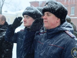 В Костроме сотрудники СК России приняли участие в «Вахте Героев Отечества»