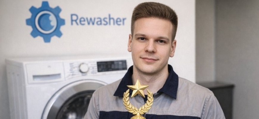 Мастер сервисного центра Rewasher получил награду «Лучший в профессии»