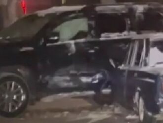 В Костроме дрифтер разбил дорогую иномарку