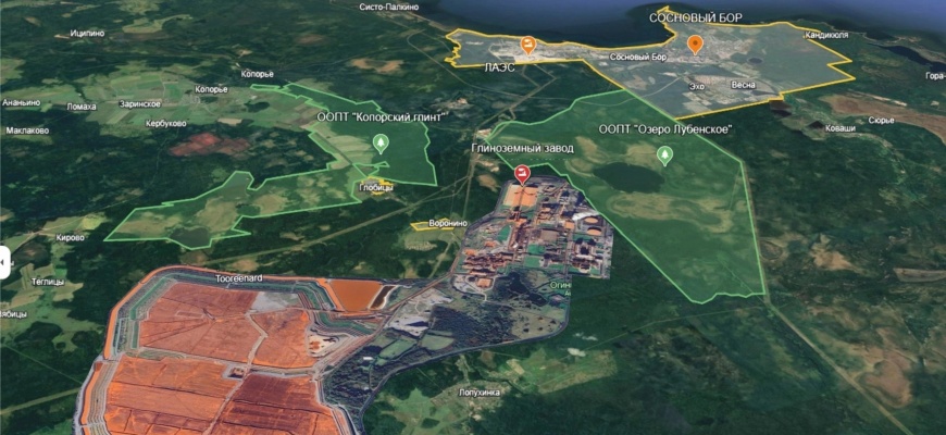 Жители Соснового Бора обеспокоены строительством глинозёмного завода
