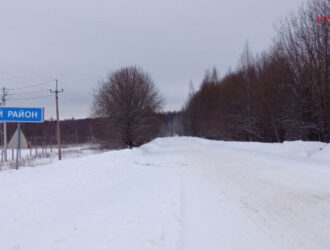 В Судиславском округе дорожные службы ведут работы по расчистке снега