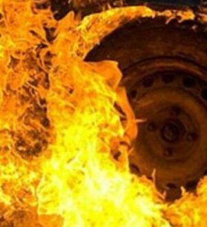 В Калининском районе задержаны двое мужчин, поджегших автомобиль