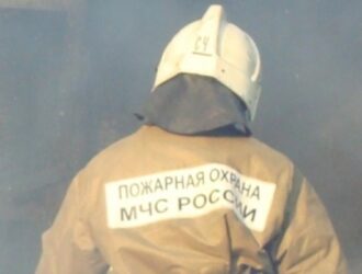 В поселке Сусанино сгорел нежилой дом