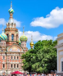 В Петербурге возложили цветы к монументу на площади Победы